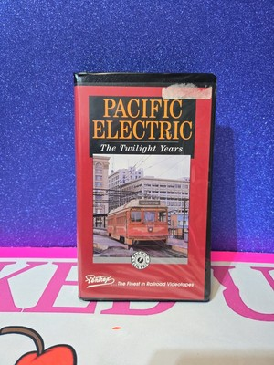 #ad VHS Pacific Electric The Twilight Years Trains $9.99