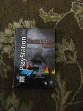 PS1 Destruction Derby Long Box (Sony Playsation) Complete Free Shipping