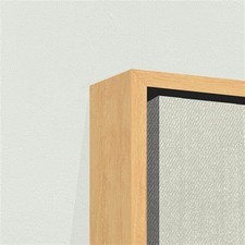 Custom Floating Canvas Frame Tray Frame For Gallery Wrapped Canvas Black Oak