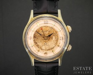Montre De Collection Benrus Avec Réveil - Acier Inoxydable - Fabriqué En Suisse - Occasion