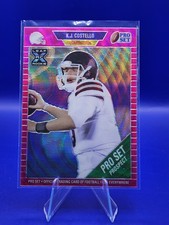 K.J. Costello 2021 Pro Set Metal #49 1989 XRC Crystals Purple 30/30 Bookend