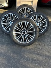 19" BMW OEM 540i 530i 6 7 8 650i Series (4) Four wheels and winter tires. 