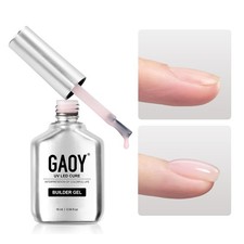 GAOY Builder Gel for Nails, 16ml Nail 0.54 Fl Oz (Pack of 1), Baby Pink