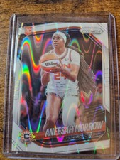 2025 Panini Prizm WNBA Aneesah Morrow White Seismic Prizm Rookie RC #79 Sun