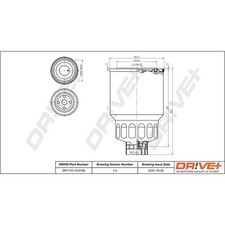 ORIGINAL® Dr!ve+ Kraftstofffilter für Nissan ALMERA TINO ALMERA II Hatchback