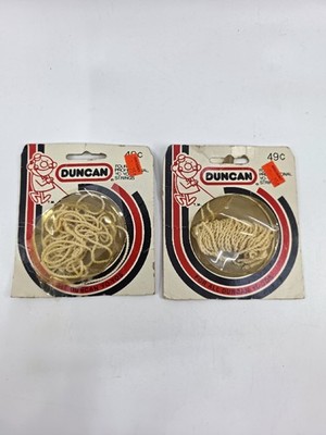 Vintage Duncan Yo-Yo Strings Lot of 2 Packs NOS Mr Yo-Yo 49 Cent Only 1 Sealed