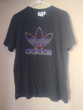 Adidas Originals Embroidered Trefoils T-shirt Men's Size Medium