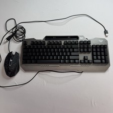 AULA Keyboard T102 104 Keys Gaming Keyboard Wired No Box with Mouse Included