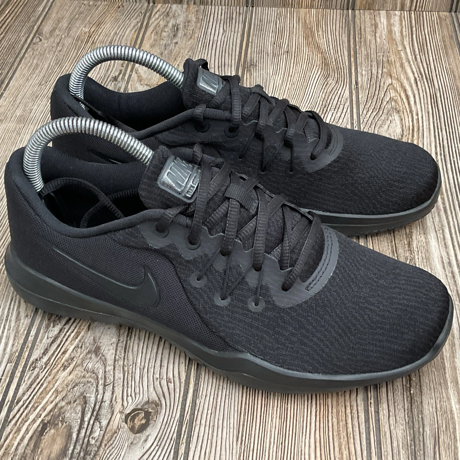 Chaussures de course sur route noires Nike Flex Supreme pour femme 909014 011 pointure 7,5