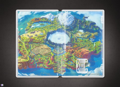 ARTE DE LA CUBIERTA VIOLETA Pokémon: inserto de Pokémon de repuesto / estuche para Nintendo Switch - Imagen 2 de 3