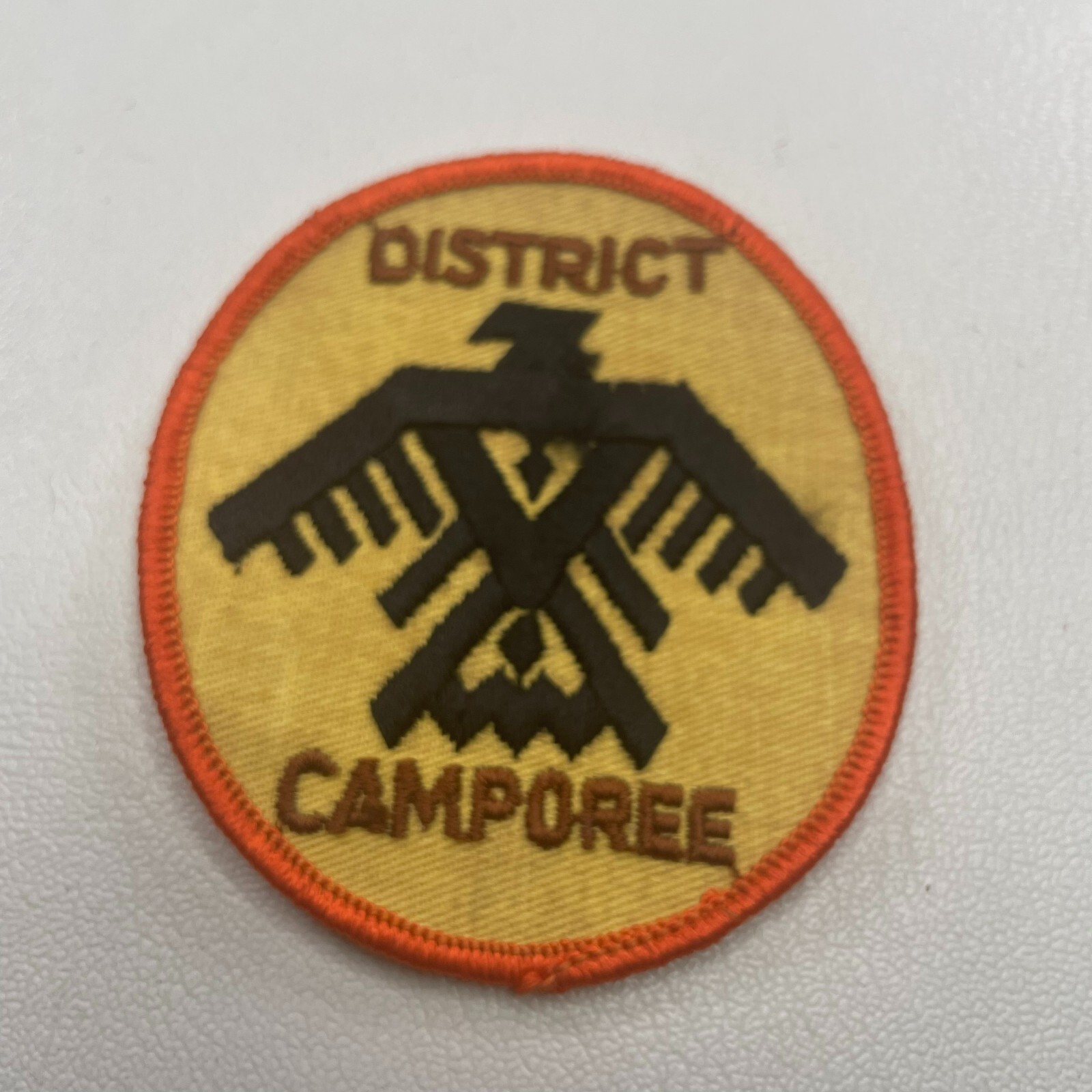 KINDA DIRTY & AS-IS DISTRICT CAMPOREE BOY SCOUTS Patch T044