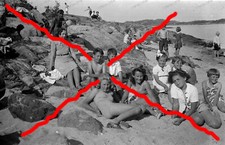 Negativ-Grimstad-Agder-Norwegen-214. Inf.Div.-Bevölkerung-Küste-Kinder-2.WK-42