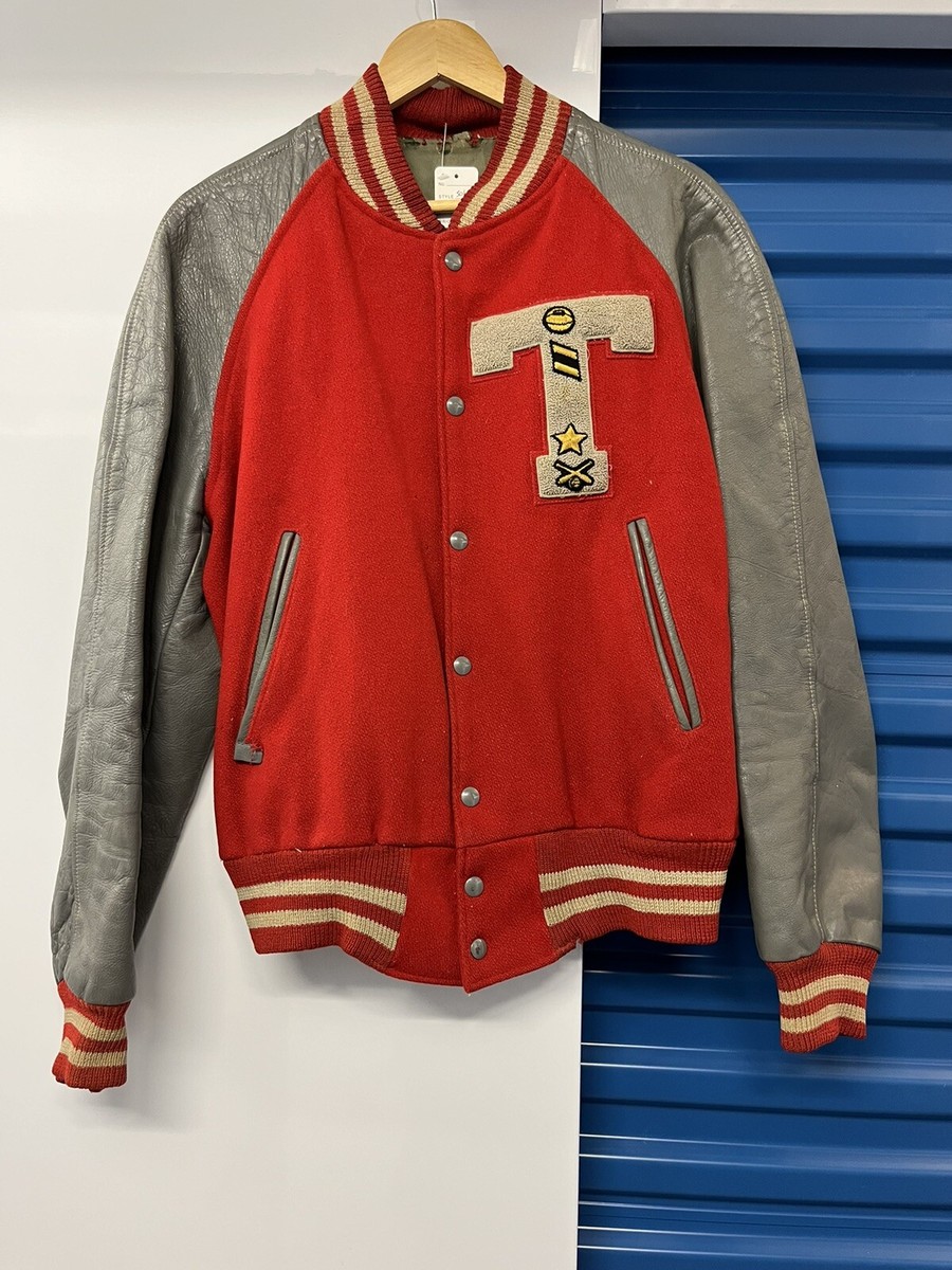 【60s】vintage wool stadium jacket talon 60s】vintage wool stadium jacket talon