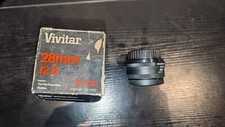 Vivitar Canon FD 28mm f/2.8 FD Lens For Canon