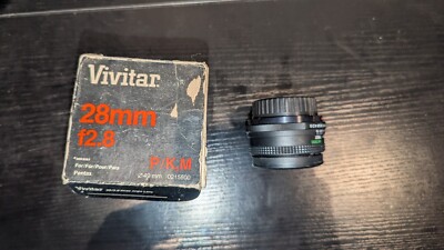 Vivitar Canon FD 28mm f/2.8 FD Lens For Canon