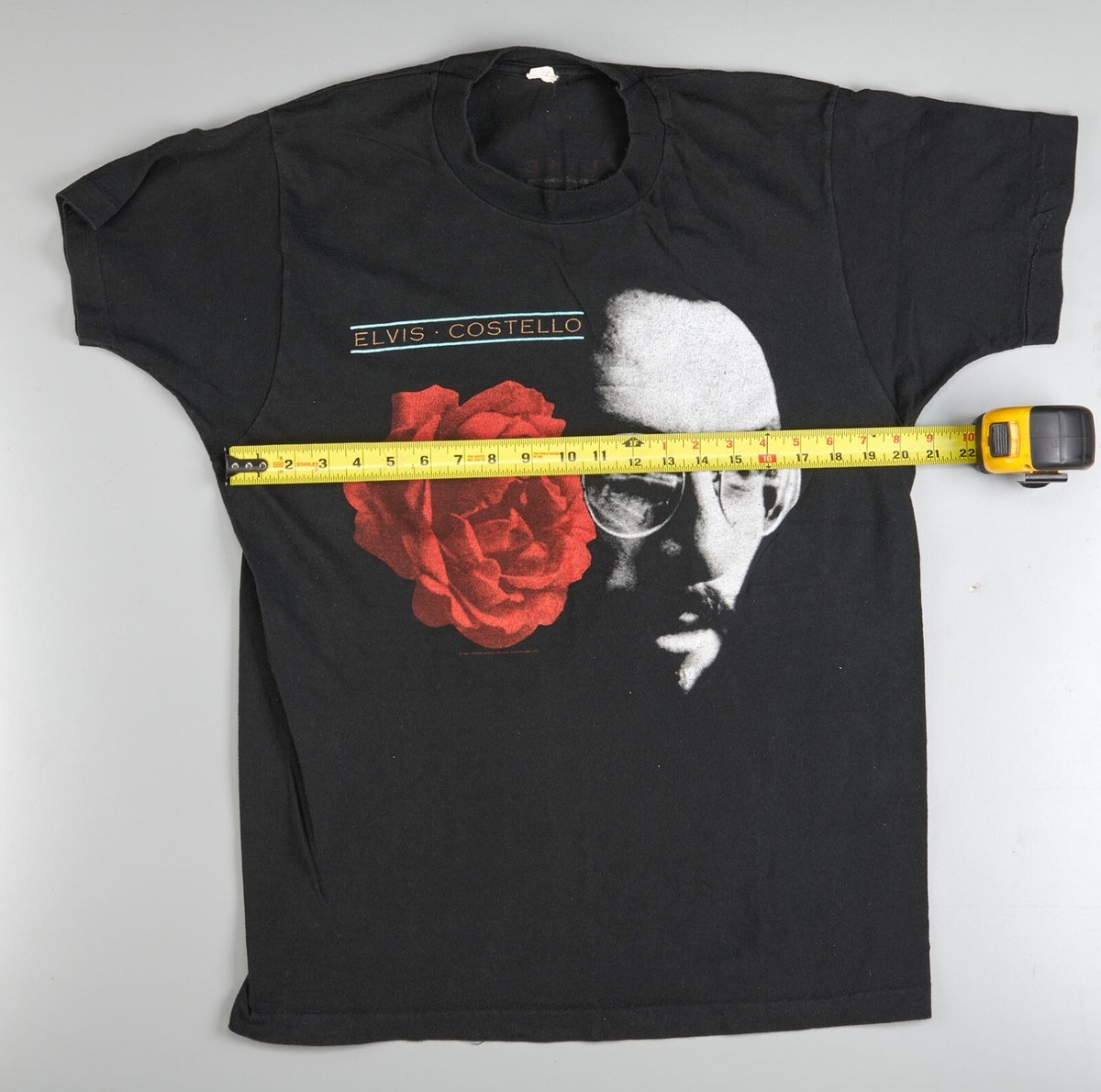 エルビス コステロ make like a fly ビンテージTシャツ　91年 エルビス コステロ make like a fly ビンテージTシャツ91年