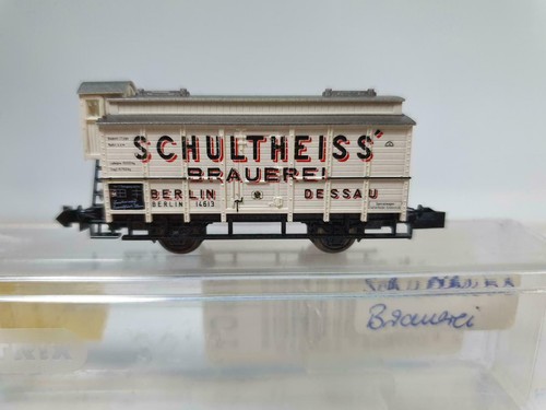 Minitrix N 13601 - Güterwagen "Schultheiss Brauerei"  in OVP | Condition: Neu