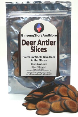 鹿茸　200g Deer Antler Slices | Antler Velvet | Sika Deer Antler | Lu Rong