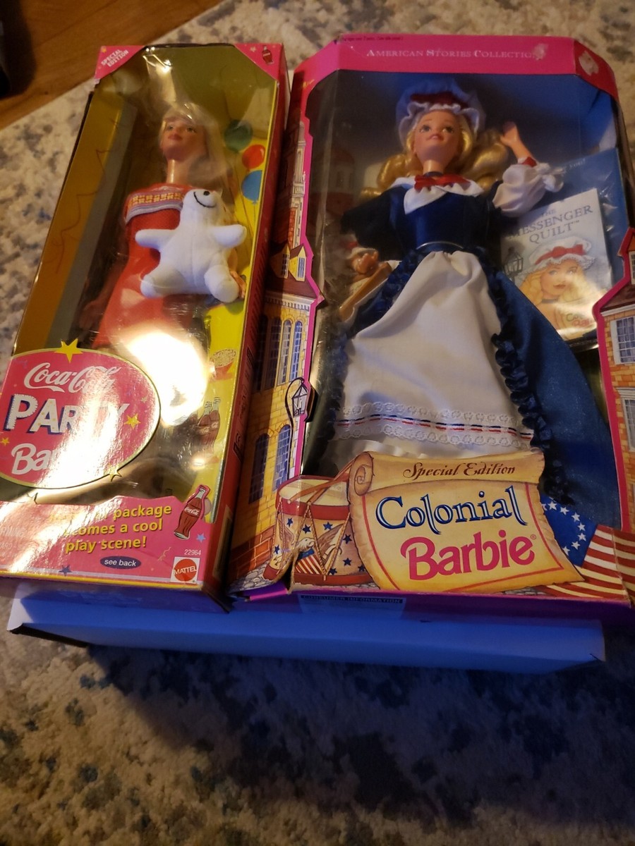 Colonial Barbie 1994 American Stories Special Edition Coca-Cola Party  Barbie