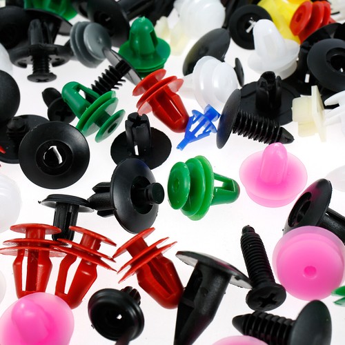 200Pcs Mixed Color Universal Car Bumper Clips Plastic Car Retainer NXX - Picture 7 of 10