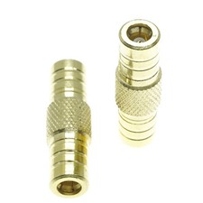 2pcs SMB Female jack to SMB Female Straight Antenna Coaxial Connector Adapter