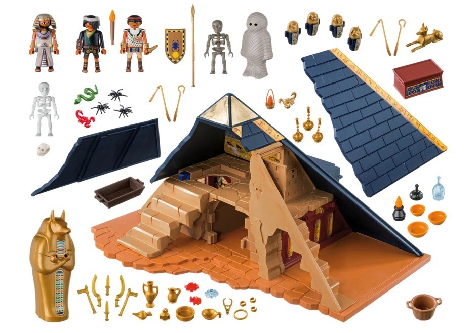 PLAYMOBIL History Pyramid Of Pharaoh 5386