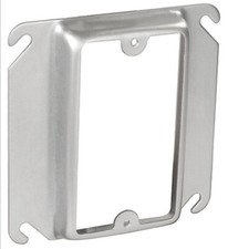 , Steel City Square Steel 1 gang Outlet Box Cover, 52-C-14 5/8, made in USA