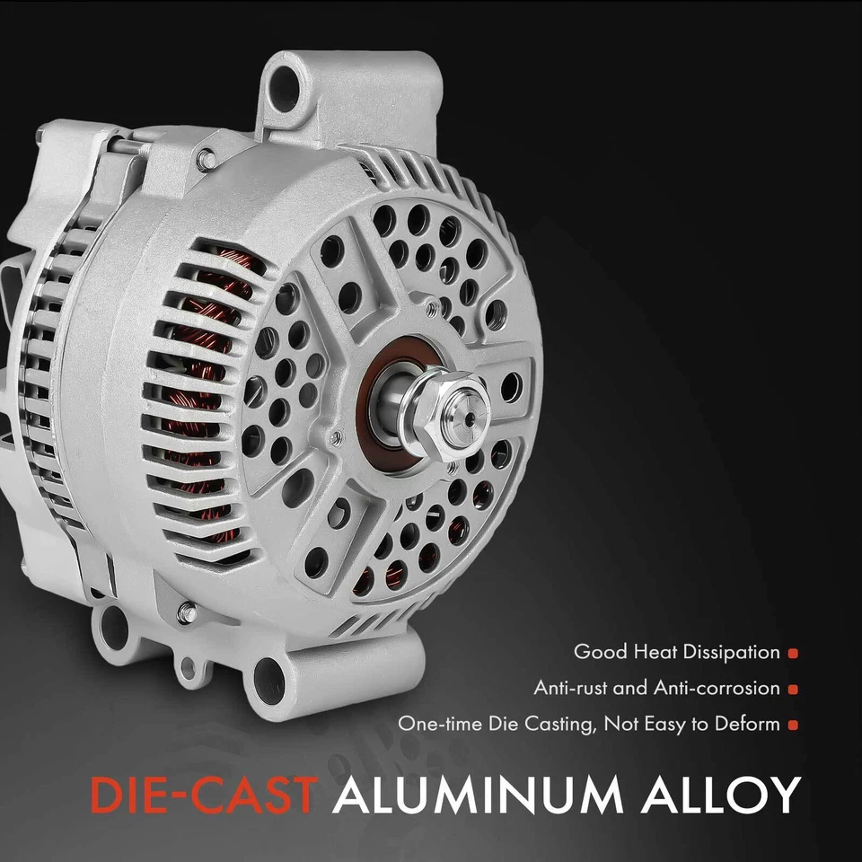 Alternador para Ford Explorer F-150 F-250 F-350 Mazda B4000 130 Amp 12 Voltios CW Foto 4 de 4