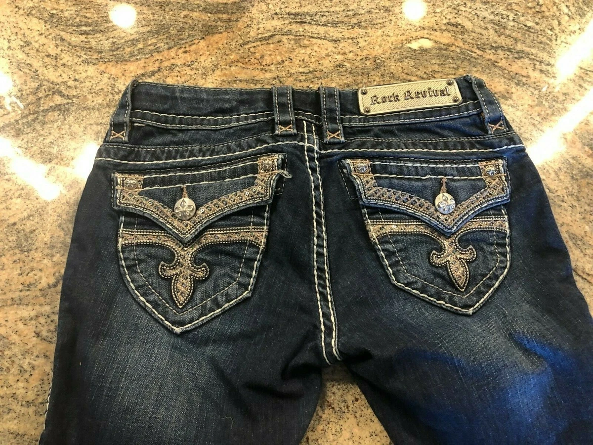 Ebay rock best sale revival womens jeans