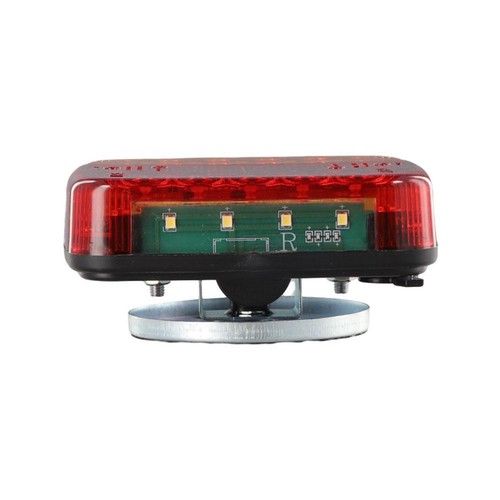 2PCS USB Rechargeable Magnetic Wireless Led Rear Tail Lights Trailer Truck - Picture 11 of 19