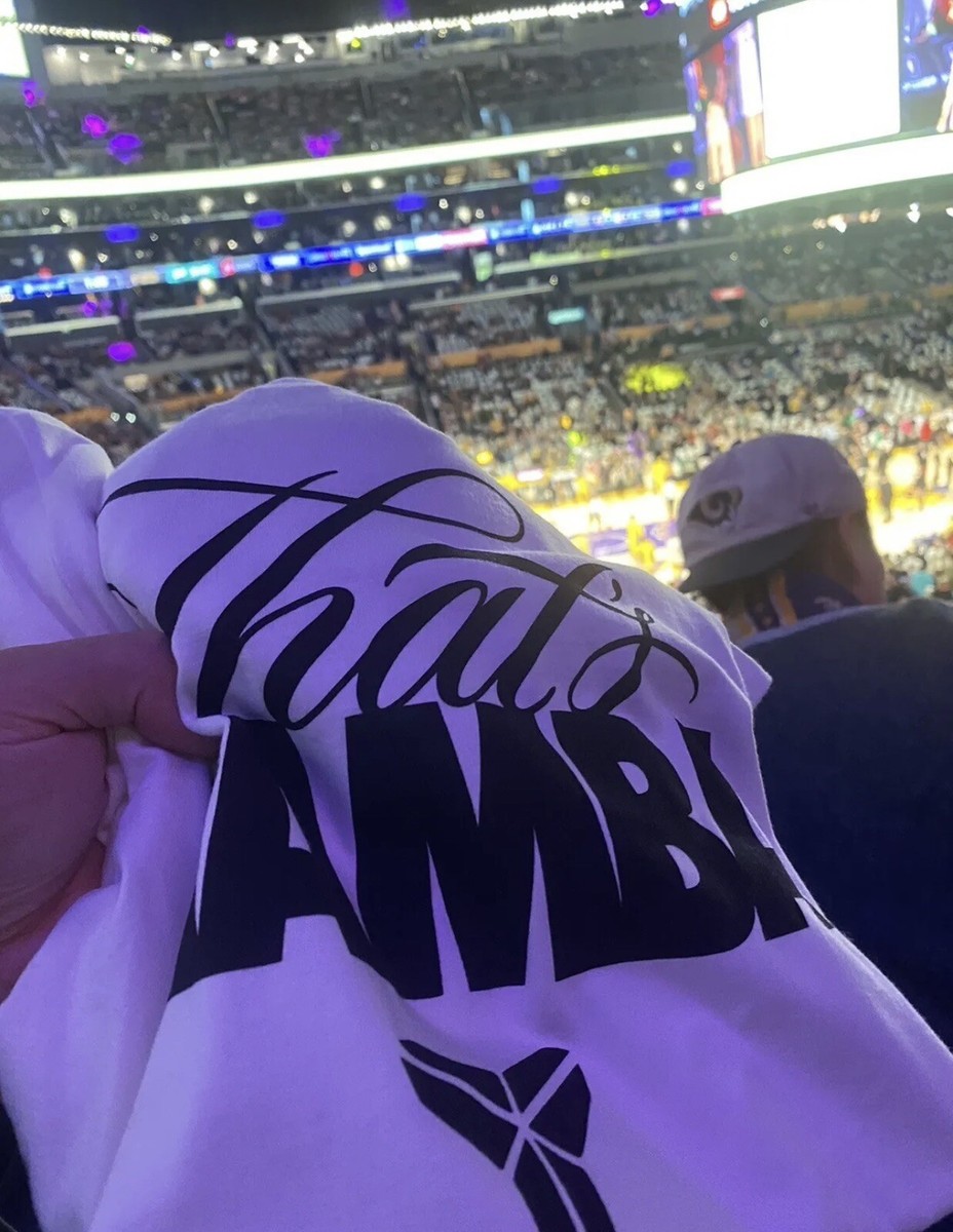 LA Lakers Kobe Bryant “That's Mamba” Nike Shirt Christmas
