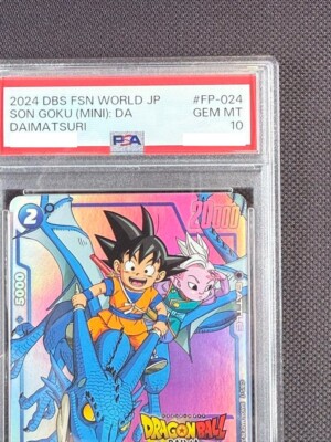PSA10 Son Goku Mini DA DAIMA Dragon Ball Super Fusion World 2024