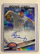 2017 Topps Chrome Rookie Auto Refractor #D /499 Rob Zastryzny #RA-RZ Auto RC