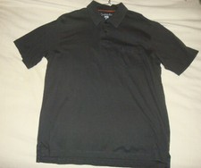 QUIKSILVER GRAY SHORT SLEEVE MEN'S POLO SHIRT SZ M