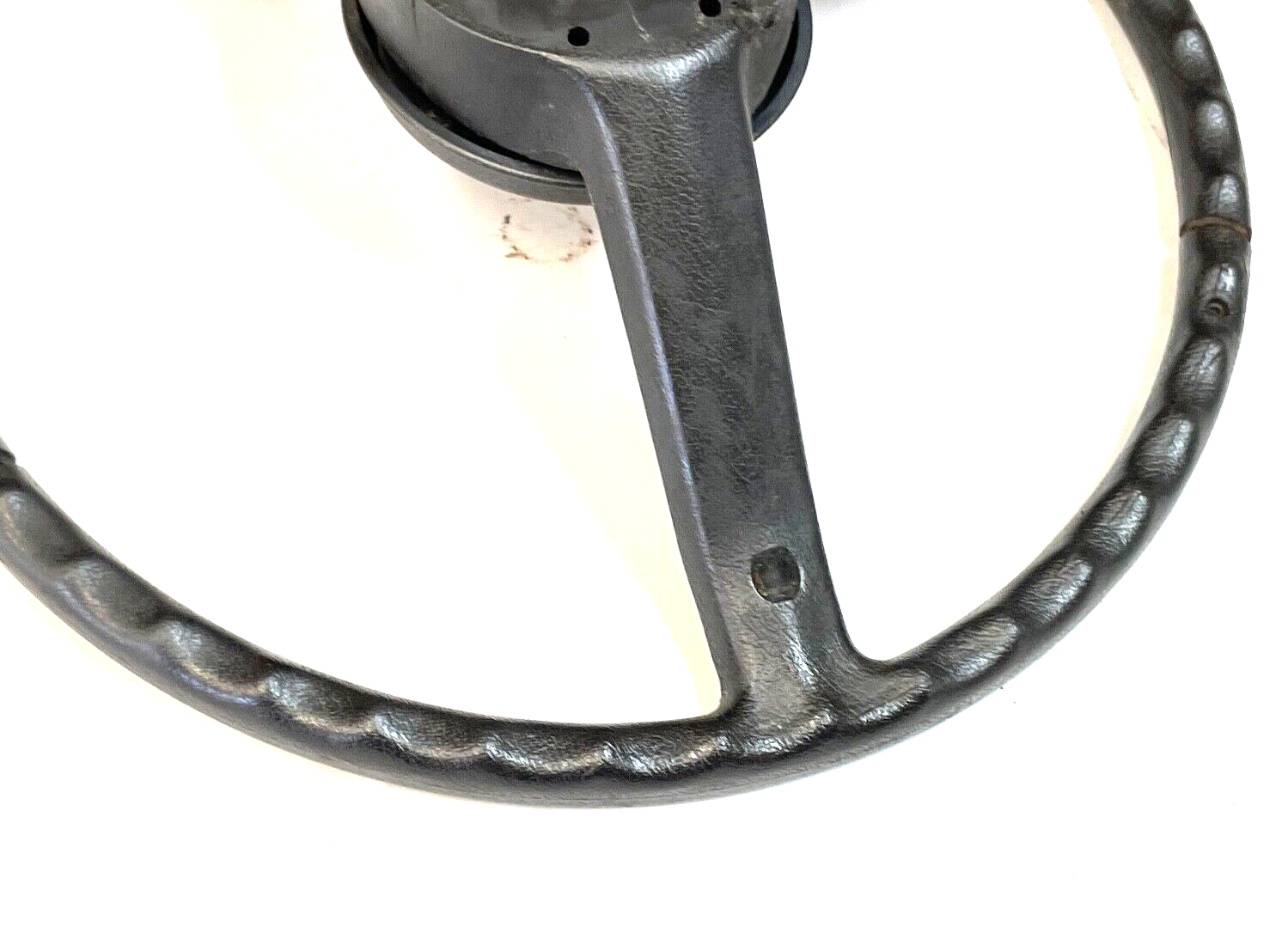 Jeep steering wheel CJ5 CJ7 CJ8 7686 AMC horn button black OE factory