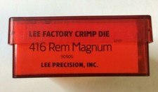 Lee Precision Factory Crimp Die - 416 Remington Magnum Reloading Die