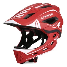 Lixada Detachable Kids Full Face Bike Helmet Protective Gear For Roller Q4C8