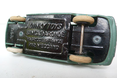 Voiture Miniature Dinky Toys Simca Aronde Série 24U 1951 - Verte - État Jeu
