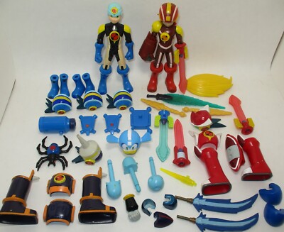 2000s Mega Man LOT Figures Accessories DoubleSoul NT Warrior Exe