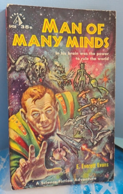 Man of Many Minds. E. Everett Evans. Pyramid Books, Vintage Sci-fi 1959