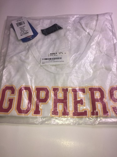 Damengröße Small Minnesota Golden Gophers Burnout T-Shirt Einzelhandel $ 30,00 - Bild 2 von 7