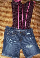 Womens AMERICAN EAGLE Size 0 DIstressed Jean Shorts