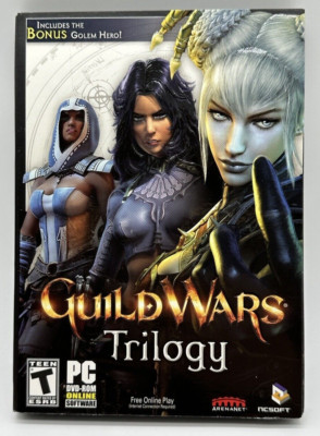 Guild Wars Trilogy (PC, 2008) Very Good Condition with Sleeve