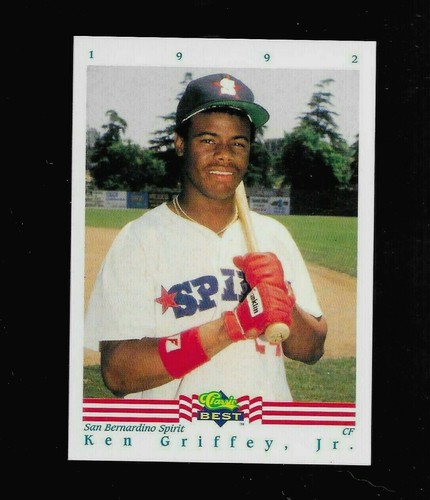 Ken Griffey Jr 1992 Classic Best Minors San Bernardino Spirit 200 