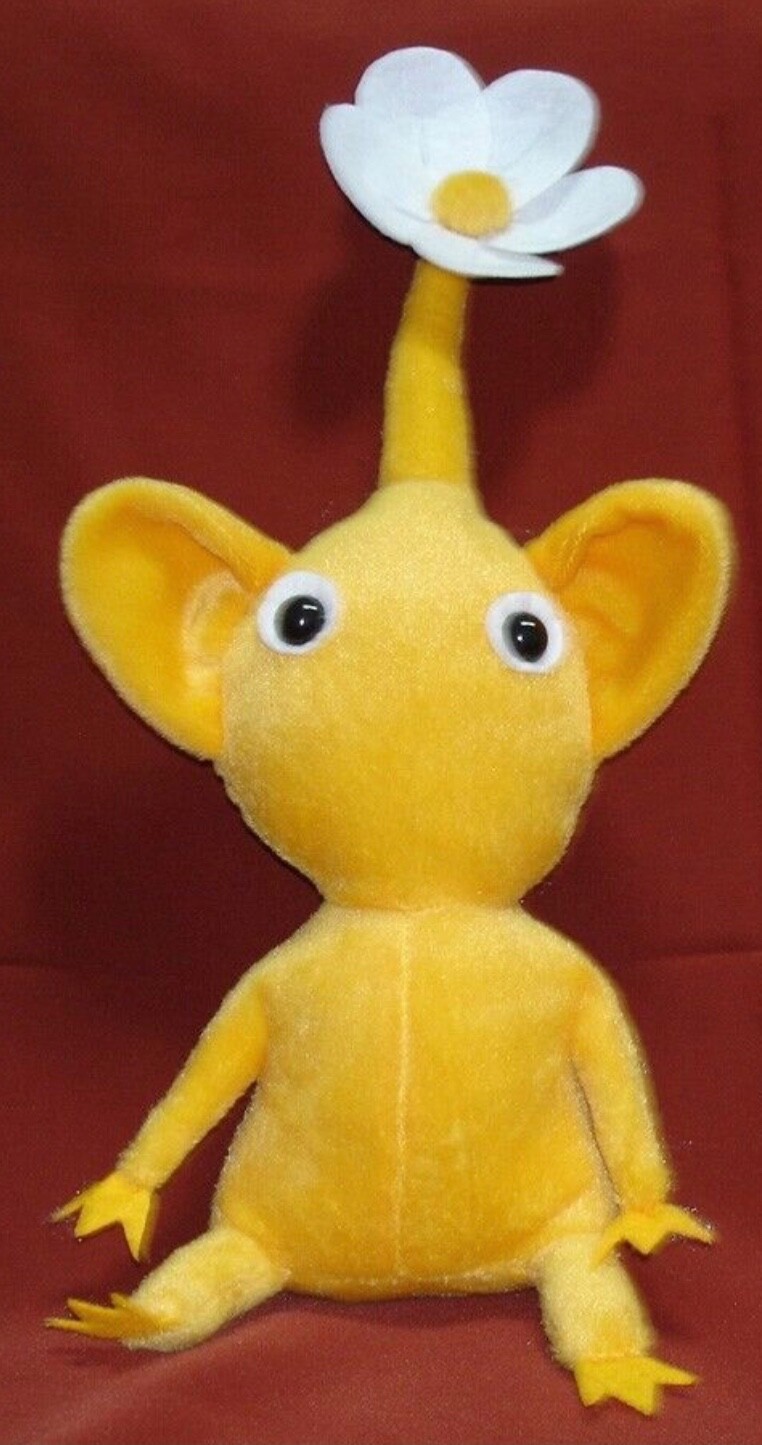 handmade-12-pikmin-2-plush-doll-yellow-body-with-white-flower-ebay