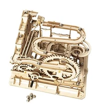 ROKR 3D Wooden Puzzle for Adults Model Kit Marble Run Craft Set Educational T...