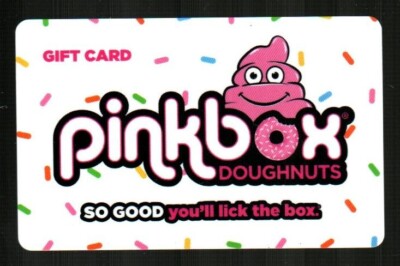 PINKBOX DONUTS So Good You'll Lick the Box, Collectible Gift Card