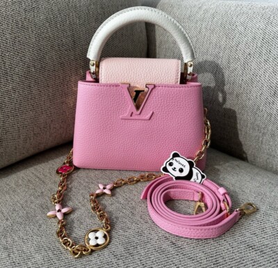 Brand New Louis Vuitton Mini Capucine Lollipop Pink