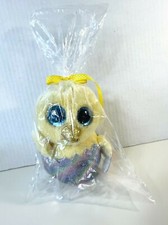 New Ty Beanie Boos Megg Easter Chick Chicken Rainbow Glitter Eggshell Egg 6 in