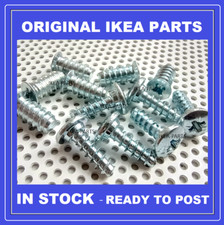 IKEA BILLY OXBERG HOEGEDAL Schrauben für Scharniere 113287 100349 ORIGINAL Teile x12